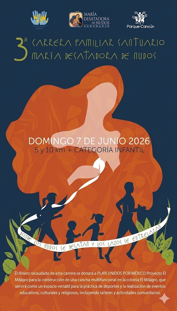 Convocatoria Santuario Maria Desatadora de Nudos